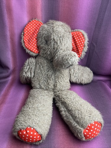 Elefant kuscheltier grau rote - kuscheltier,